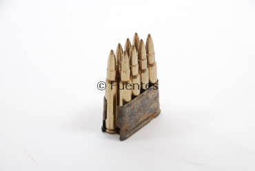 foto CLIP ORIGINAL GARAND M1 AVEC 8 BALLES BA56